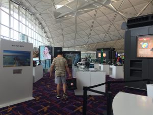 DJI in Hong Kong Air Port